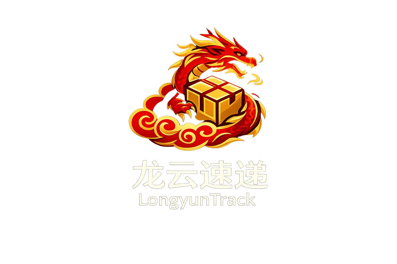LongyunTrack dragon parcel logo